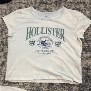 Hollister White Kids T-Shirt